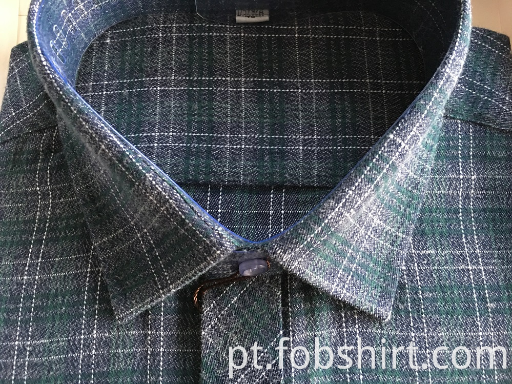Men Flannel Fabric Quality Shirt